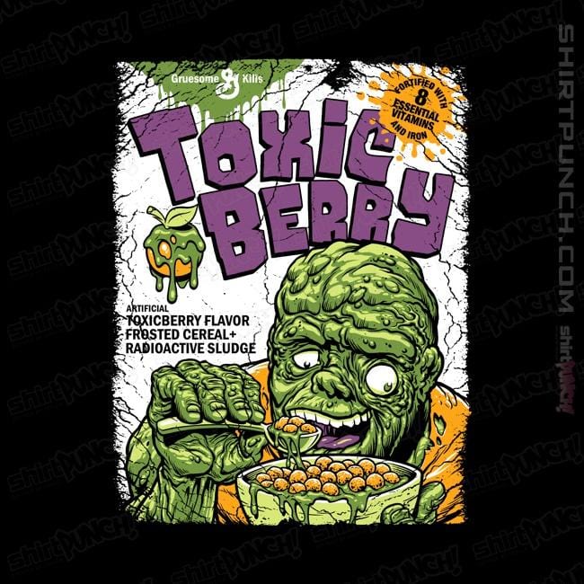 Shirts Magnets / 3"x3" / Black Toxicberry Cereal
