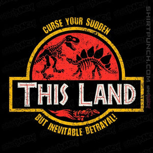 Secret_Shirts Magnets / 3"x3" / Black This Land!