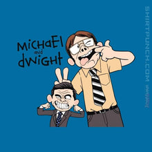 Load image into Gallery viewer, Shirts Magnets / 3&quot;x3&quot; / Sapphire Regional Manager And His Assistant
