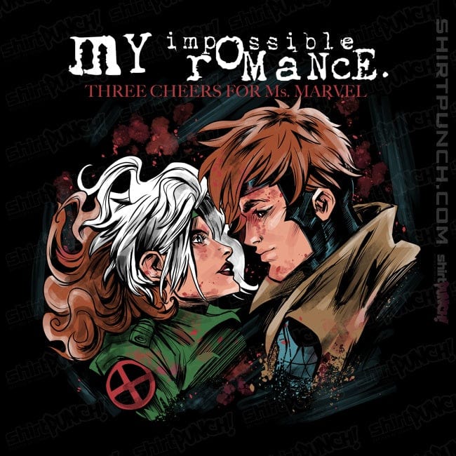 Daily_Deal_Shirts Magnets / 3"x3" / Black My Impossible Romance