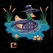 Load image into Gallery viewer, Secret_Shirts Magnets / 3&quot;x3&quot; / Black The Dark Duck
