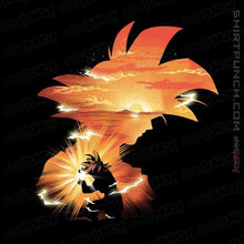 Load image into Gallery viewer, Shirts Magnets / 3&quot;x3&quot; / Black The First super Saiyan
