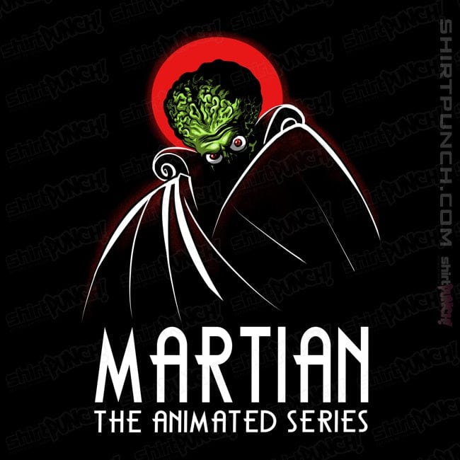 Secret_Shirts Magnets / 3"x3" / Black Martian