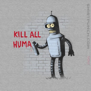 Shirts Magnets / 3"x3" / Sports Grey Kill All Humans