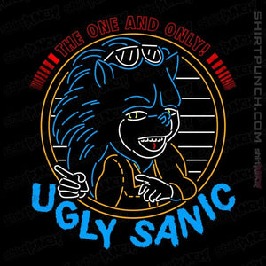 Daily_Deal_Shirts Magnets / 3"x3" / Black Ugly Sanic