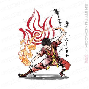 Shirts Magnets / 3"x3" / White The Power Of The Fire Nation