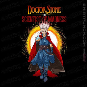 Daily_Deal_Shirts Magnets / 3"x3" / Black The Scientist Of Madness