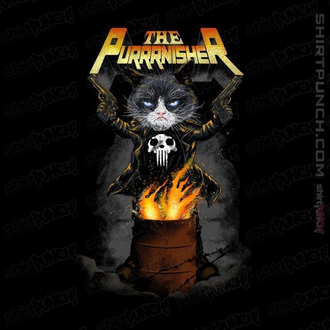 Shirts Magnets / 3"x3" / Black The Purnnnisher