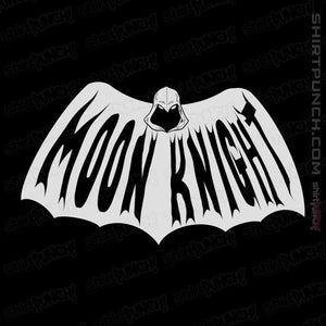 Daily_Deal_Shirts Magnets / 3"x3" / Black Retro Moon Knight