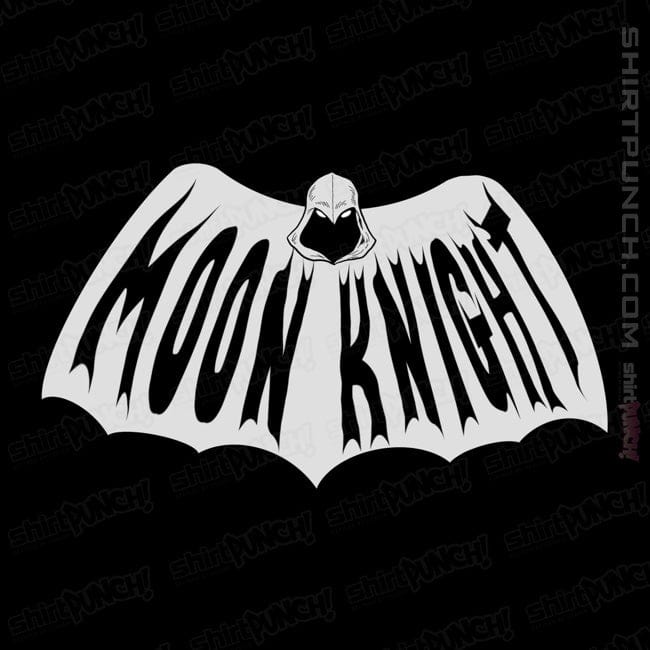 Daily_Deal_Shirts Magnets / 3"x3" / Black Retro Moon Knight
