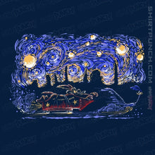 Load image into Gallery viewer, Daily_Deal_Shirts Magnets / 3&quot;x3&quot; / Navy Starry Canyon
