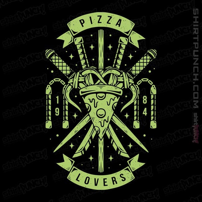 Shirts Magnets / 3"x3" / Black Pizza Lovers
