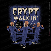 Load image into Gallery viewer, Daily_Deal_Shirts Magnets / 3&quot;x3&quot; / Black Crypt Walkin&#39;
