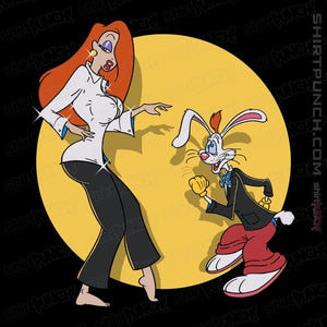 Secret_Shirts Magnets / 3"x3" / Black Rabbit Fiction!