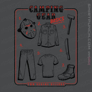 Daily_Deal_Shirts Magnets / 3"x3" / Charcoal Camping Gear
