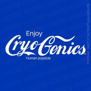 Shirts Magnets / 3"x3" / Royal Blue Cryogenics