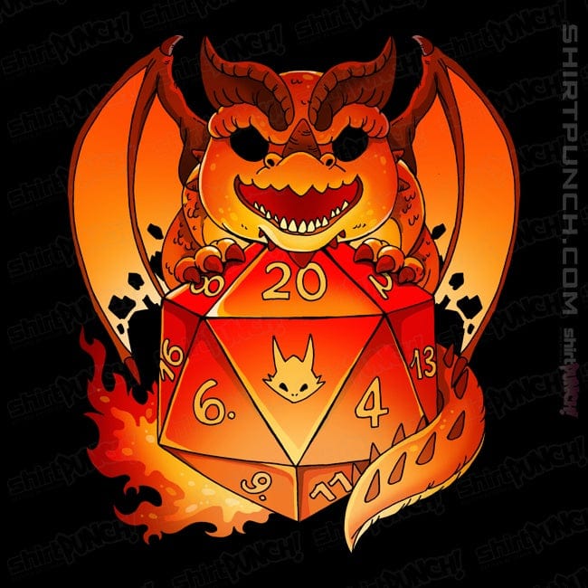 Daily_Deal_Shirts Magnets / 3"x3" / Black Themberchaud Dice