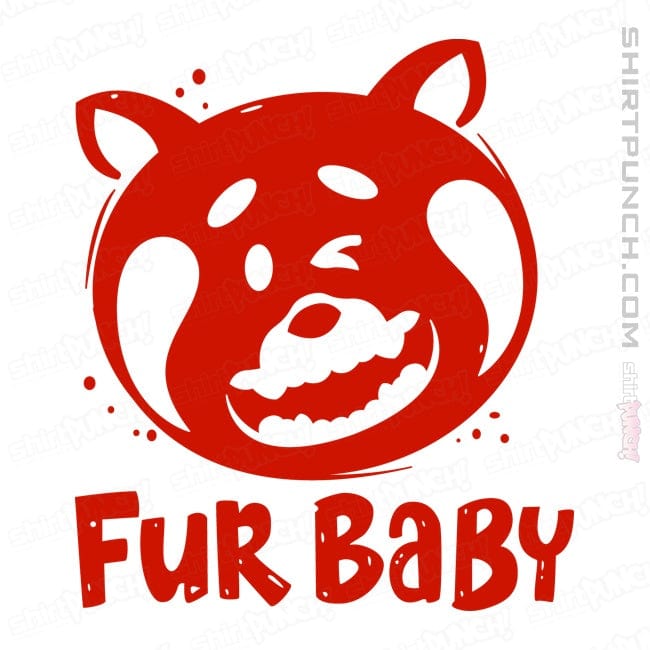 Daily_Deal_Shirts Magnets / 3"x3" / White Fur Baby