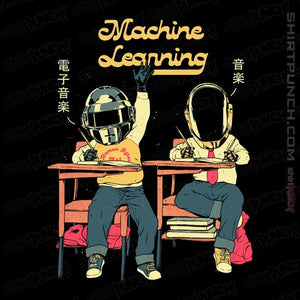 Daily_Deal_Shirts Magnets / 3"x3" / Black Machine Learning