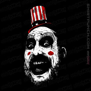 Shirts Magnets / 3"x3" / Black Captain Spaulding