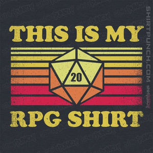 Shirts Magnets / 3"x3" / Dark Heather My RPG Shirt