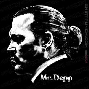 Daily_Deal_Shirts Magnets / 3"x3" / Black Mr. Depp