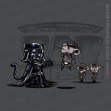 Load image into Gallery viewer, Secret_Shirts Magnets / 3&quot;x3&quot; / Charcoal Cat Vader
