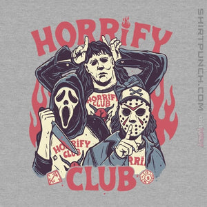 Daily_Deal_Shirts Magnets / 3"x3" / Sports Grey Horrify Club