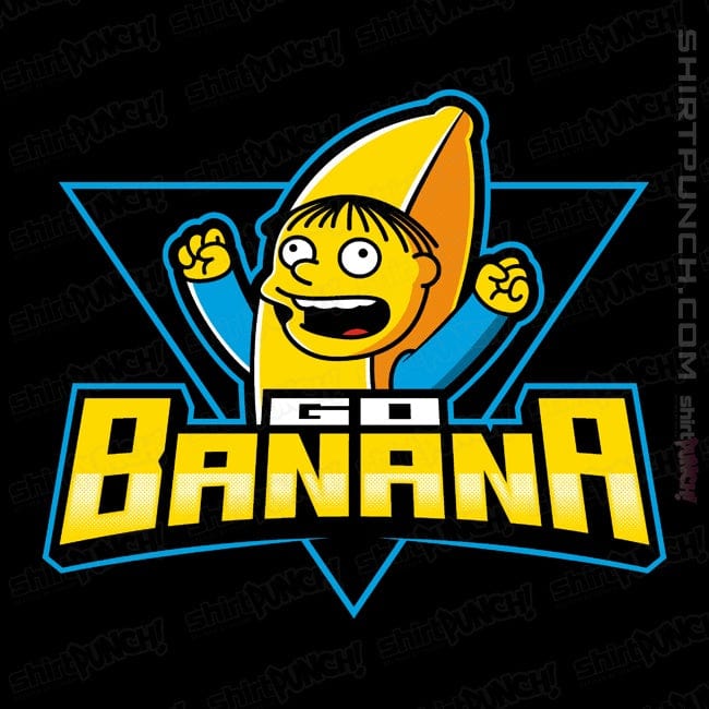 Daily_Deal_Shirts Magnets / 3"x3" / Black Go Banana
