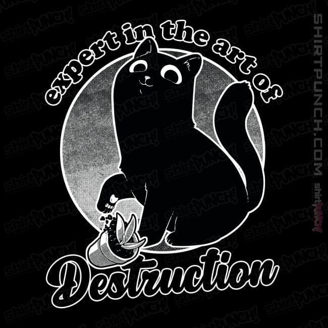 Secret_Shirts Magnets / 3"x3" / Black Expert In Destruction
