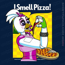 Load image into Gallery viewer, Secret_Shirts Magnets / 3&quot;x3&quot; / Navy I Smell Pizza
