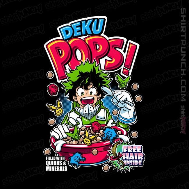 Shirts Magnets / 3"x3" / Black Deku Pops