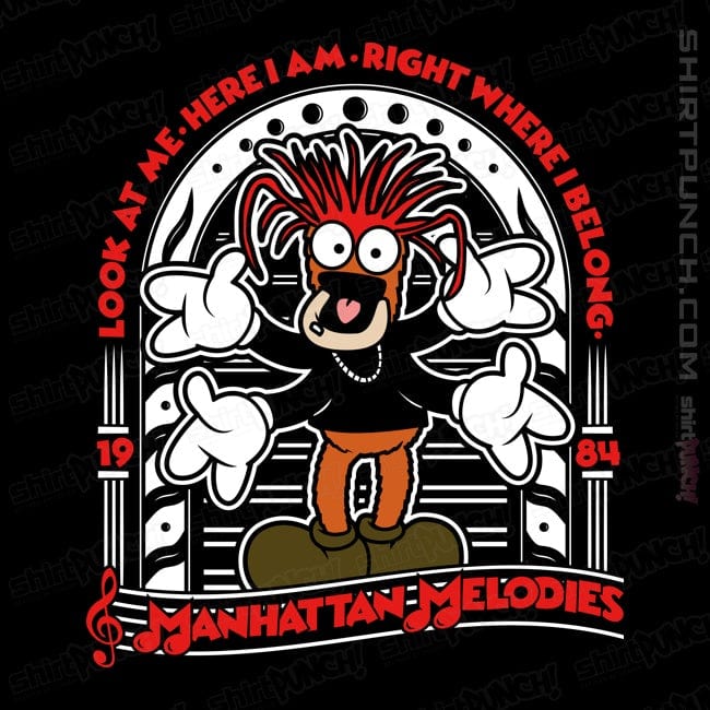 Shirts Magnets / 3"x3" / Black Pepe Melodies