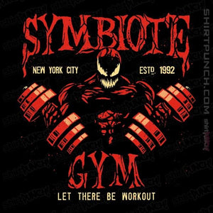 Daily_Deal_Shirts Magnets / 3"x3" / Black Symbiote Gym