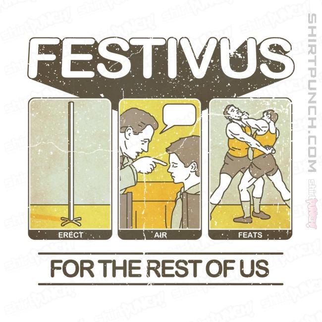 Shirts Magnets / 3"x3" / White Festivus