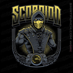 Daily_Deal_Shirts Magnets / 3"x3" / Black Scorpion Crest