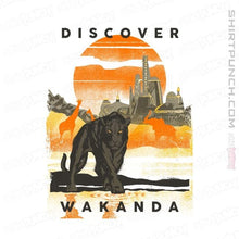 Load image into Gallery viewer, Shirts Magnets / 3&quot;x3&quot; / White Visit Wakanda
