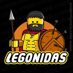 Daily_Deal_Shirts Magnets / 3"x3" / Black Legonidas