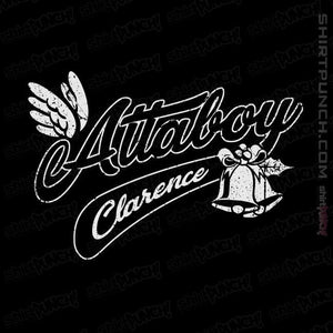 Shirts Magnets / 3"x3" / Black Attaboy Clarence