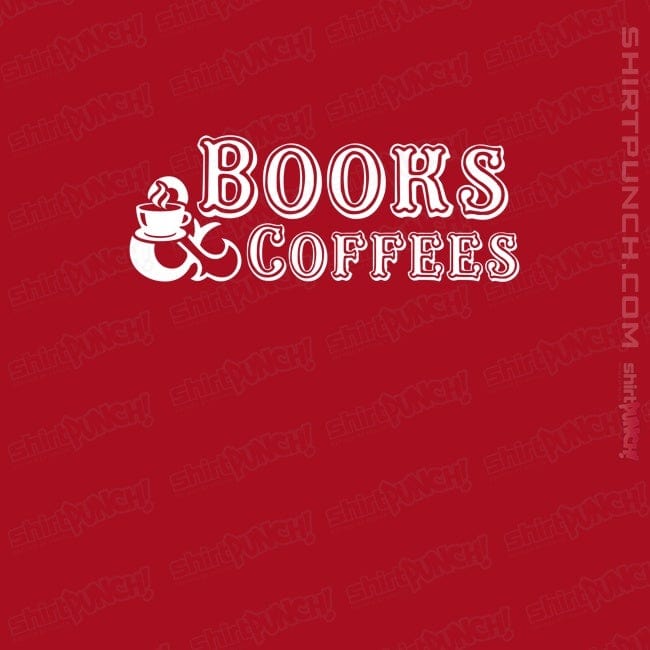 Secret_Shirts Magnets / 3"x3" / Red Books & Coffee