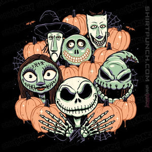 Daily_Deal_Shirts Magnets / 3"x3" / Black The Pumpkin Crew