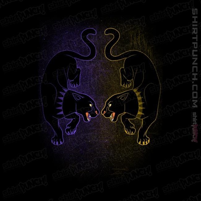 Shirts Magnets / 3"x3" / Black Panthers
