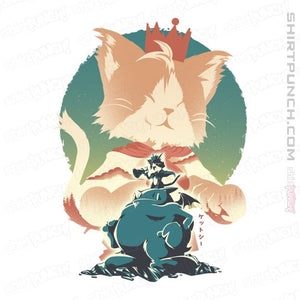 Daily_Deal_Shirts Magnets / 3"x3" / White Shinra Spy Moggy