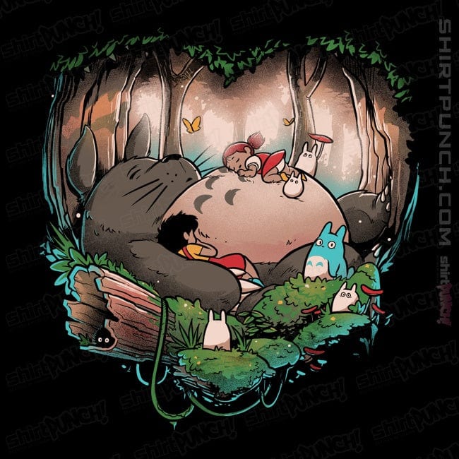 Secret_Shirts Magnets / 3"x3" / Black The Forest Dreamers