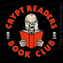 Load image into Gallery viewer, Shirts Magnets / 3&quot;x3&quot; / Black Crypt Readers Book Club
