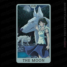 Load image into Gallery viewer, Daily_Deal_Shirts Magnets / 3&quot;x3&quot; / Black Tarot Ghibli The Moon
