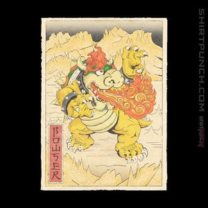 Shirts Magnets / 3"x3" / Black Bowser