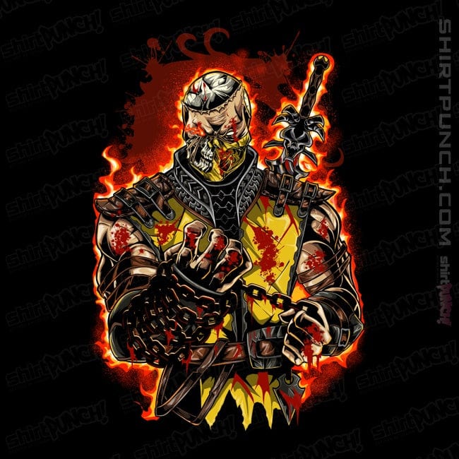 Secret_Shirts Magnets / 3"x3" / Black Blazing Retribution