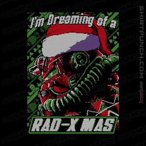 Shirts Magnets / 3"x3" / Black Rad Xmas