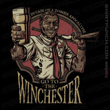 Load image into Gallery viewer, Daily_Deal_Shirts Magnets / 3&quot;x3&quot; / Black Go To The Winchester!
